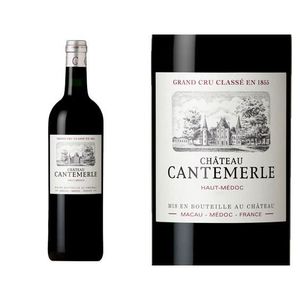 VIN ROUGE Château Cantemerle 2017 Haut-Médoc - Vin Rouge de 