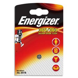 PILES Energizer pile bouton 1,55V 364/363 (lot de 2)