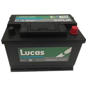 BATTERIE VÉHICULE Batterie de démarrage Loisirs/Camping-cars Lucas Marine Starter LB3 LM03 12V 72Ah / 680A