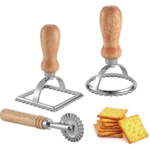 ExH Coupe-pâtisserie pour ravioli Roulette treillis à pâtisserie Rouleau à pâtisserie Coupe-plat Multifonction Rouleau à pâtes Plastique Nouilles Cookies Outil de cuisine ExH Coupe-pâtisserie pour ravioli Roulette treillis à pâtisserie Rouleau à pâtisserie Coupe-plat Multifonction Rouleau à pâtes Plastique Nouilles Cookies Outil de cuisine
