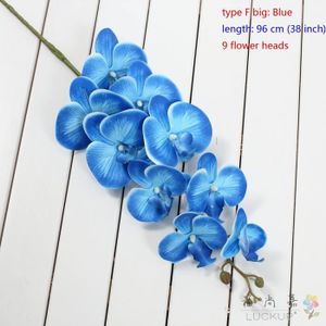 FLEUR ARTIFICIELLE F Big Blue - Fleur Artificielle En Soie 1 Tige, Or