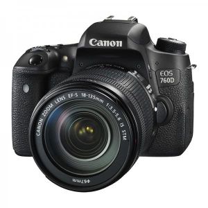 APPAREIL PHOTO RÉFLEX CANON EOS 760D + Objectif EF-S 18-135 mm f/3,5-5,6