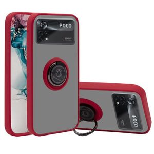 Coque Silicone Rose + Verre Trempé Pour Poco X4 Pro 5G – Pack Little Boutik, Neuf