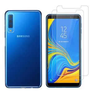 coque samsung a7 2018 verte