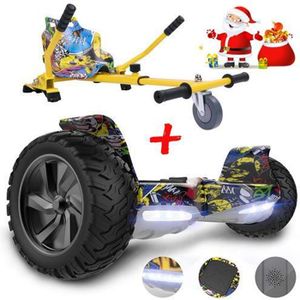 ACCESSOIRES HOVERBOARD EVERCROSS Hoverboard Overboard Gyropode Tout Terrain 8.5