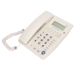 Téléphone fixe LIU-7416653915135-téléphone standard filaire Télép