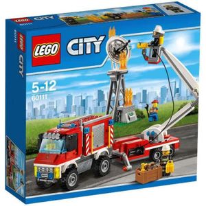 ASSEMBLAGE CONSTRUCTION Lego City  60111  Le Camion d'intervention des Pom
