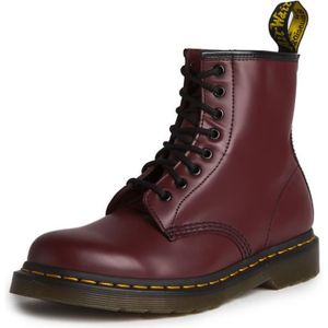 BOTTE Botte Femme Dr Martens CHERRY RED SMOOTH - 1460-11