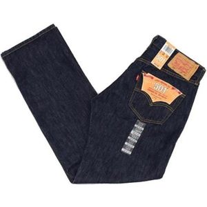 JEANS Le classique - Jeans Levis 501 bleu foncé coupe dr