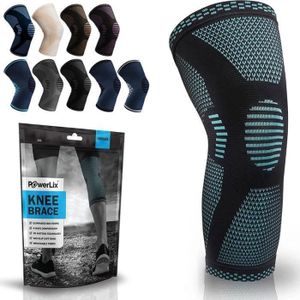 PROTÈGE-GENOU POWERLIX Genouillère de Compression, genouillère s