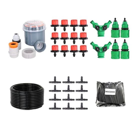 Système d'irrigation à 4 voies avec goutteurs de flèches 2L-4L-8L, kit Système d'irrigation à 4 voies avec goutteurs de flèches 2L-4L-8L, kit