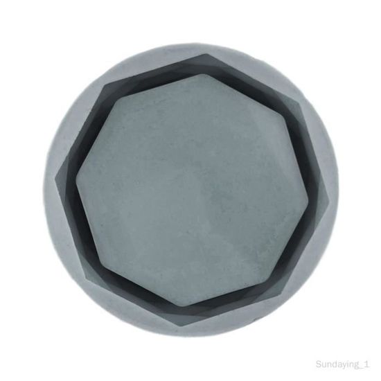 Moules En Silicone Pour Pots De Fleurs – 4 Moules De Modelage Pour Argile, Pâte Polymère, Décoration Maison Et Bureau - 7