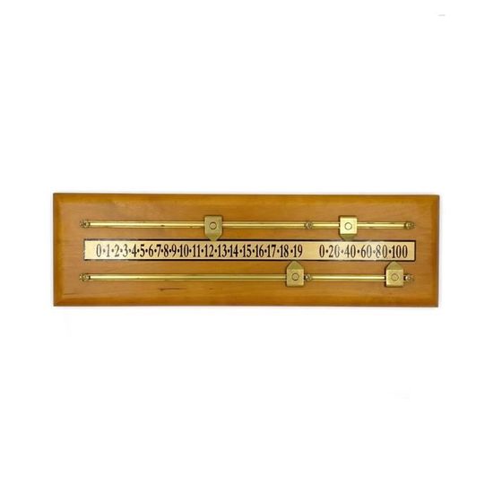 TABLEAU BOIS Pour Compteur Score Billard Jusqu A 4 Joueurs EUR 29,00 - FR
