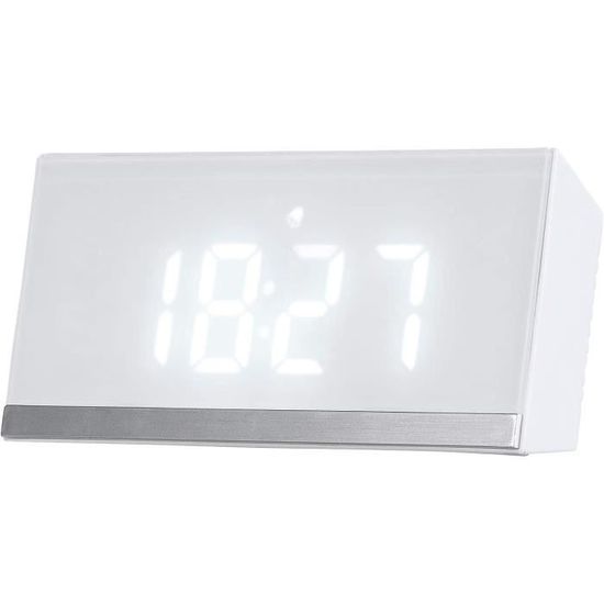 Horloge De Salle De Bains étanche Radio-pilotée Avec Thermomètre