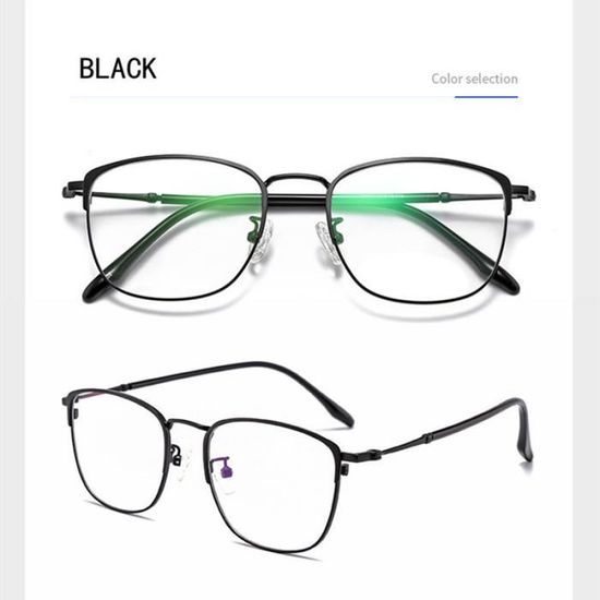 Lunettes Anti-Lumière Bleue Kachawoo - Cadre Carré TR90 Pour Écrans Et Jeux