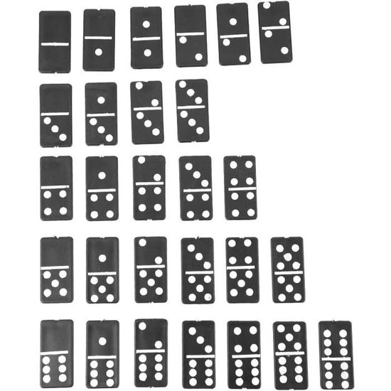 Domino classique avec 28 pièces LANDERS – TRANS LASER Domino classique avec 28 pièces LANDERS – TRANS LASER