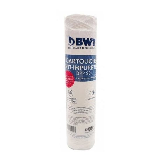 Cartouche Filtrante 4 En 1 BWT - 25 Microns - 10 Pouces