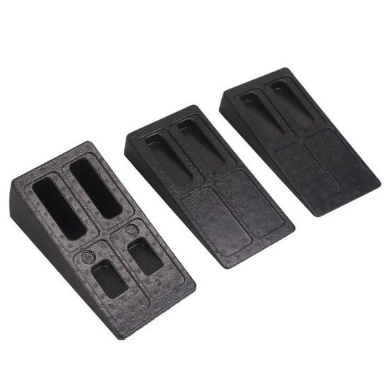 YIJU Lot de 2 cales en mousse pour yoga, talon, poignet, dos, mollet, planche inclinée pour la salle de sport à domicile