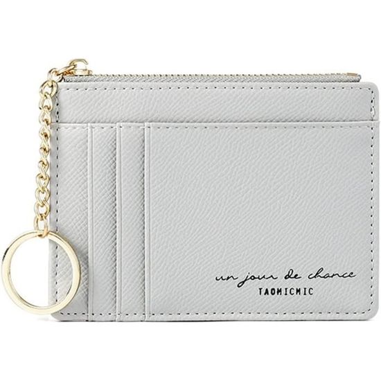 Portefeuille Femme En Simili Cuir Bleu Canard - Grande Capacité - Porte-cartes Et Billets