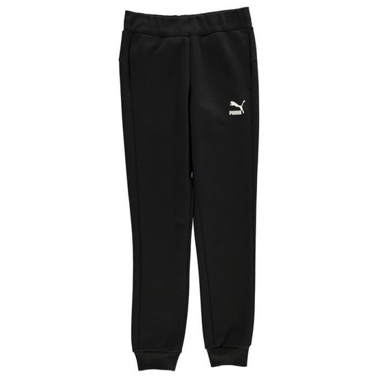 Puma No1 Logo Pantalon De Survetement Fille Noir blanc Cdiscount Sport