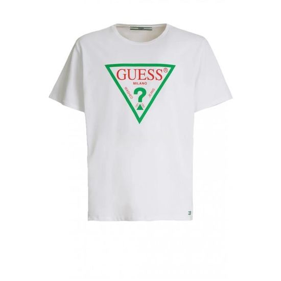 Sweat Guess Iconique En Coton Bio - Homme, Coupe Droite, Col Rond - 2