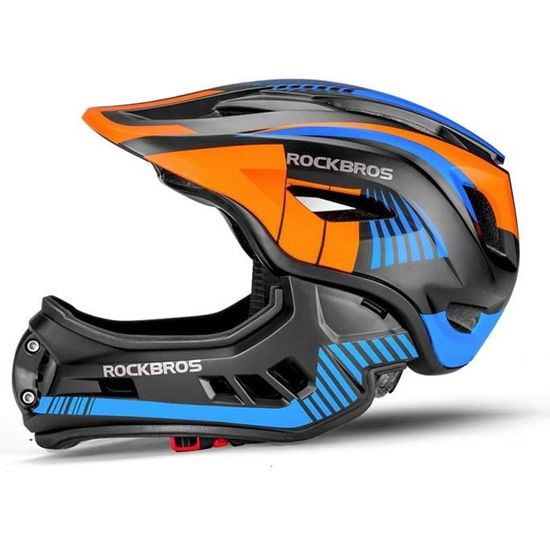 Casque velo enfant avec mentonniere amovible Cdiscount