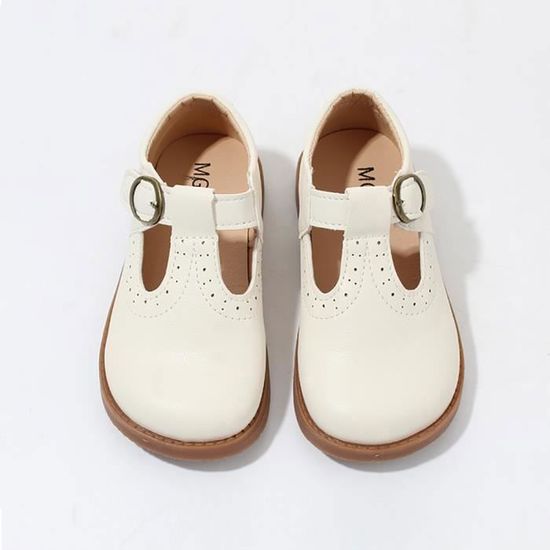 Bottes Fille En Cuir Souple Semelle Souple - Tendance Confortable Pour Quotidien, Laçage - 2