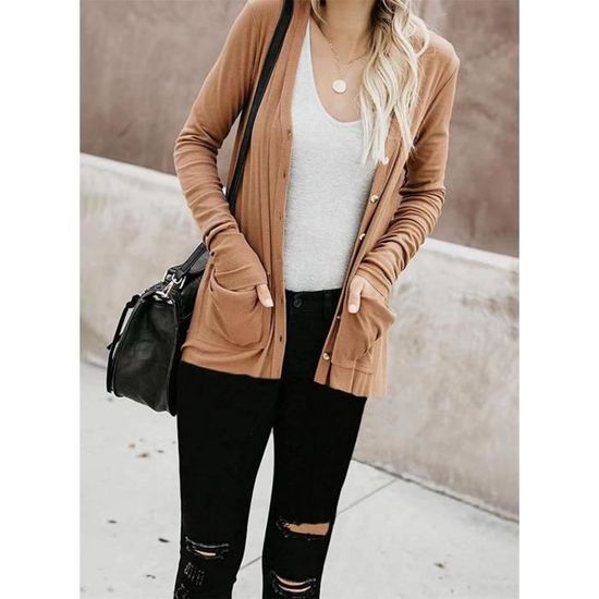 Cardigan au design élégant