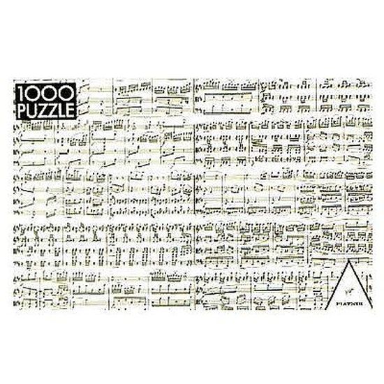 Puzzle 1000 pièces - Partition musicale
