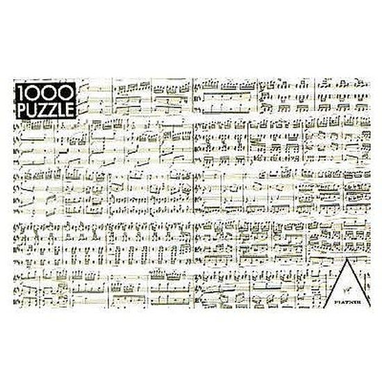 Puzzle 1000 pièces Partition musicale Cdiscount Jeux Jouets