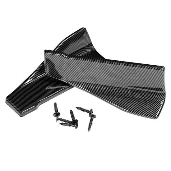 Spoiler Avant Pour BMW E90 E91 Série 3 2008-2012 | Lèvre Pare-Chocs | Style Tuning | Noir