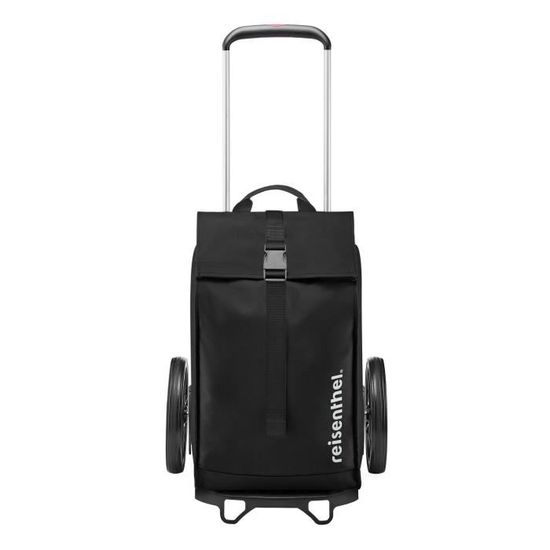 Sac à Roulettes Pliable Vert Oxford - Chariot Course 48x28 Cm