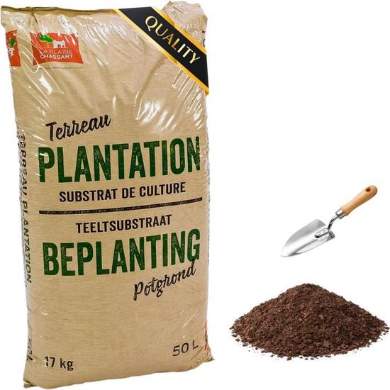 Chaux Magnésienne La Plaine Chassart 20kg - Amendement Sol Acide - Pour Gazon, Potager