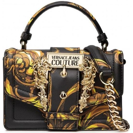 Sac VERSACE JEANS COUTURE 72VA UNIQUE Noir Cdiscount Bagagerie Maroquinerie