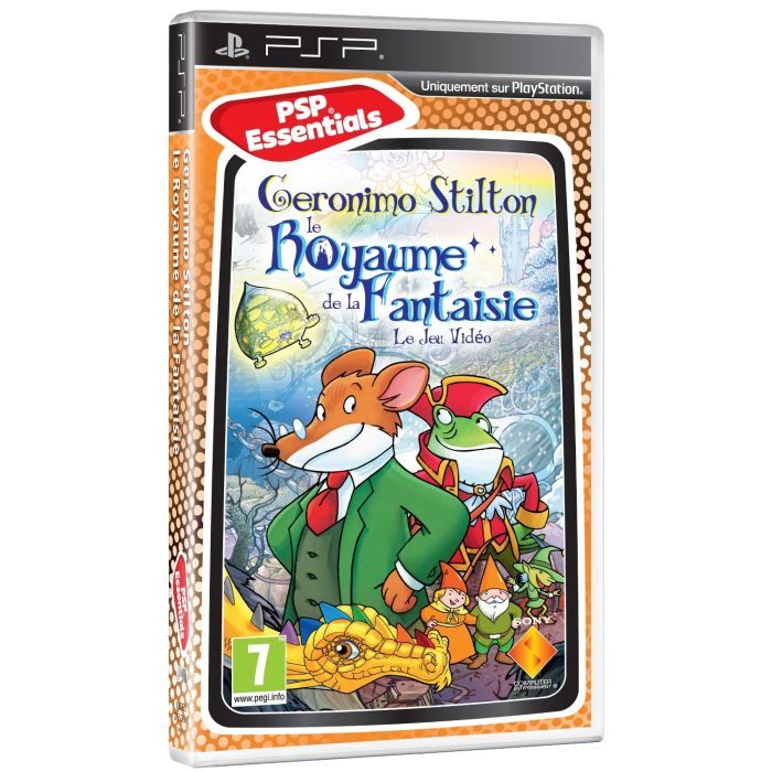 Geronimo Stilton Le Royaume De La Fantaisie Essentials Psp - vue 2