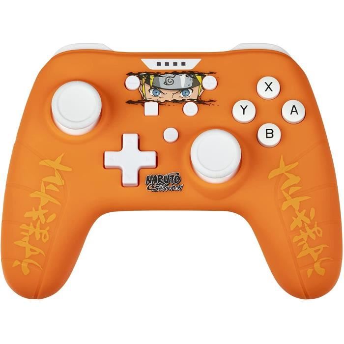 Manette de Jeu - KONIX - Naruto - Orange