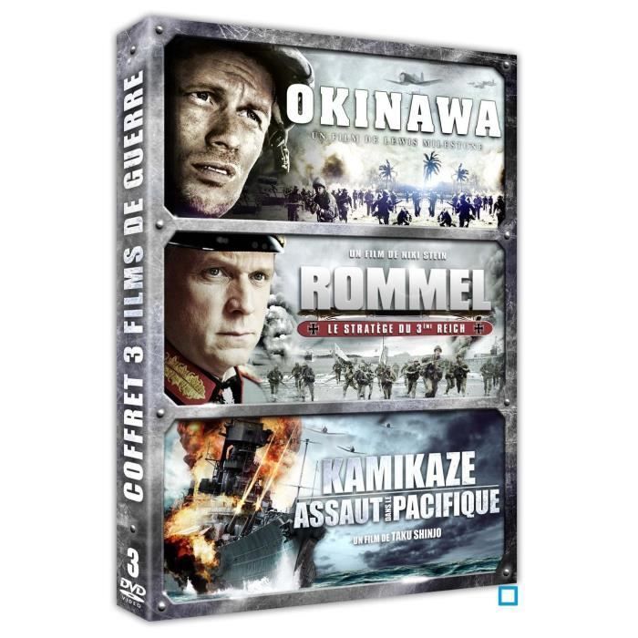 DVD Coffret films de guerre : Okinawa ; Rommel,... - Cdiscount DVD