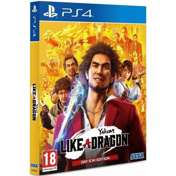 Yakuza : Like A Dragon Edition Limitée Ps4 - vue 3