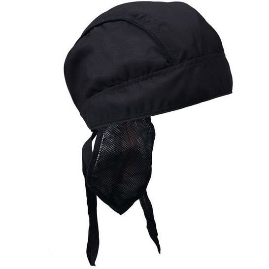 Zandana Bandana biker noir uni