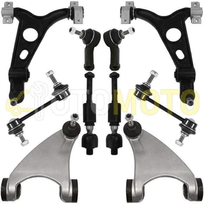 Bras de suspension avant pour ALFA ROMEO 147 156 GT triangle, rotule, biellette 10 pièces
