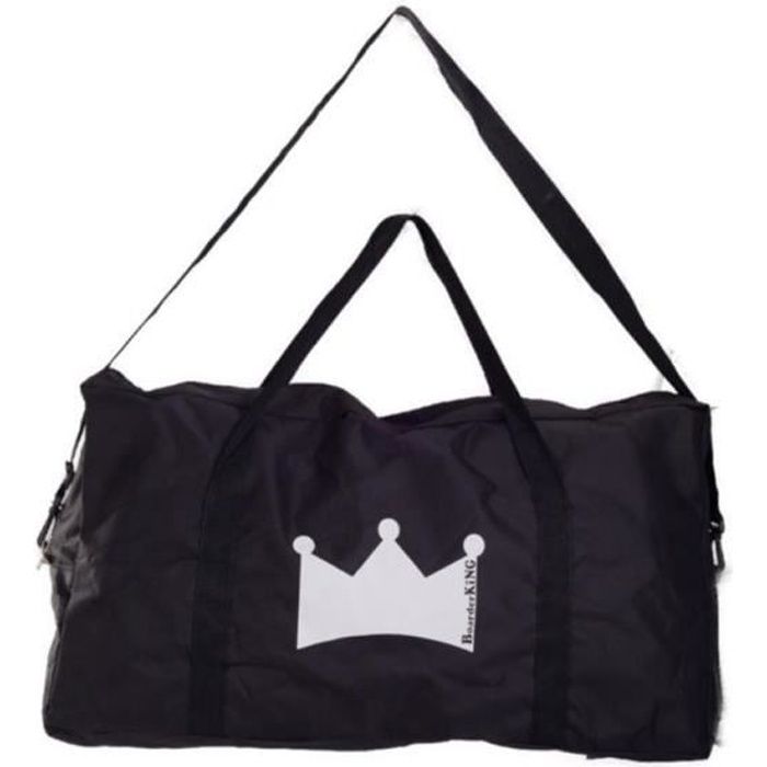BoarderKING - Sac de transport pour planches d'équilibre Indoorboards - Noir