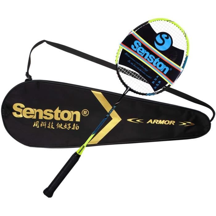 Raquette de Badminton Graphite de Haute qualité Badminton Raquette - Incluant 1 Sac de Badminton-1 Raquette de Badminton