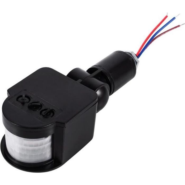 Capteur De Mouvement Led ExtéRieur 90 ~ 250v 180 DegréS Infrarouge De SéCurité Pir DéTecteur De Mouvement Capteur DéTecteur De