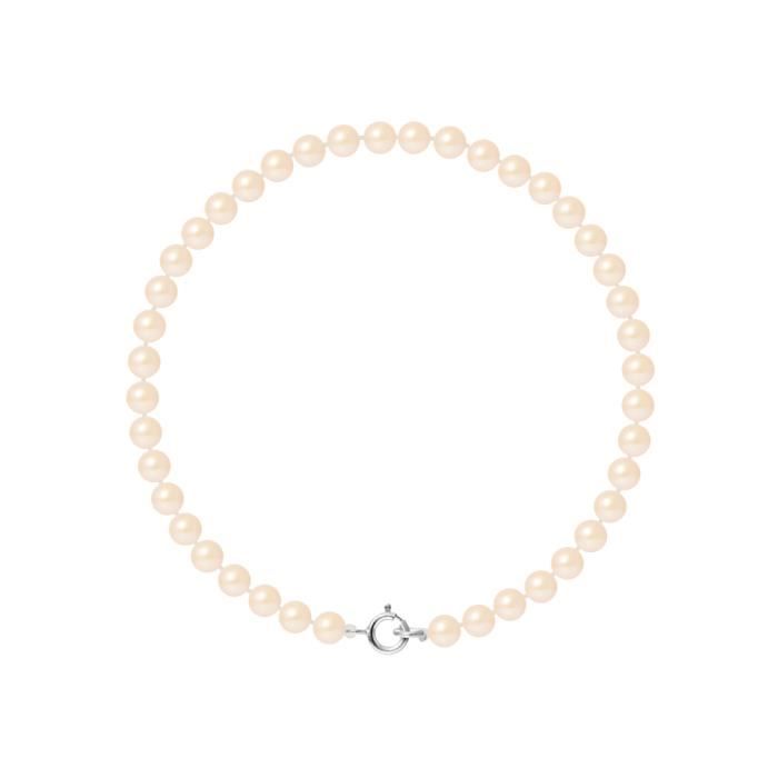 PERLINEA Boucles d'Oreilles Perles de Culture et Or Blanc 375° Femme