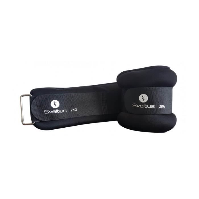 SVELTUS - Bracelet lesté 2 kg x2