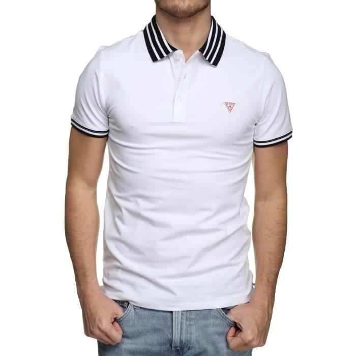 Polo Guess M0bp66 - J1311 Twht Blanc