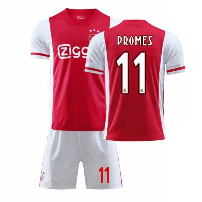 112420-21 Ajax Jerseys Football Jerseys personnalisés Kits sportifs Hommes Enfants Uniformes d'équipe de match imprimés Home Away