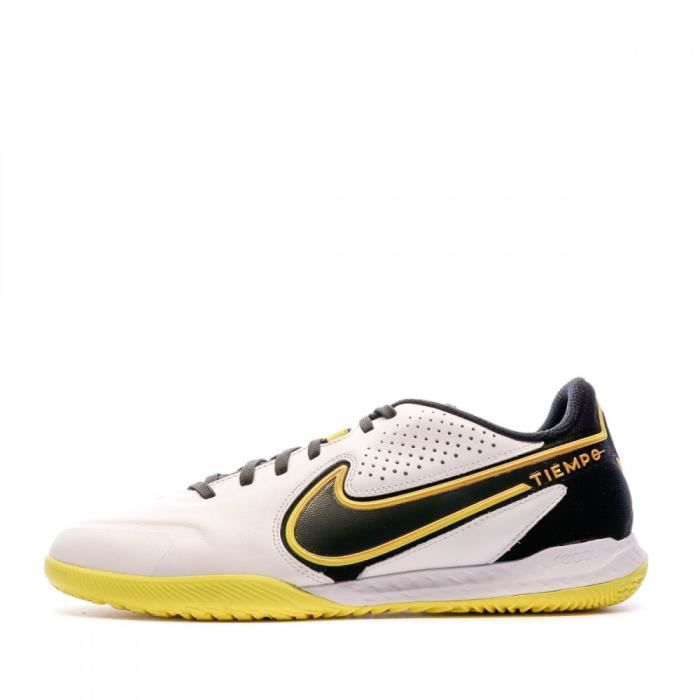 Chaussures de foot Blanc/Jaune Homme Nike Tiempo React Legend 9 Pro