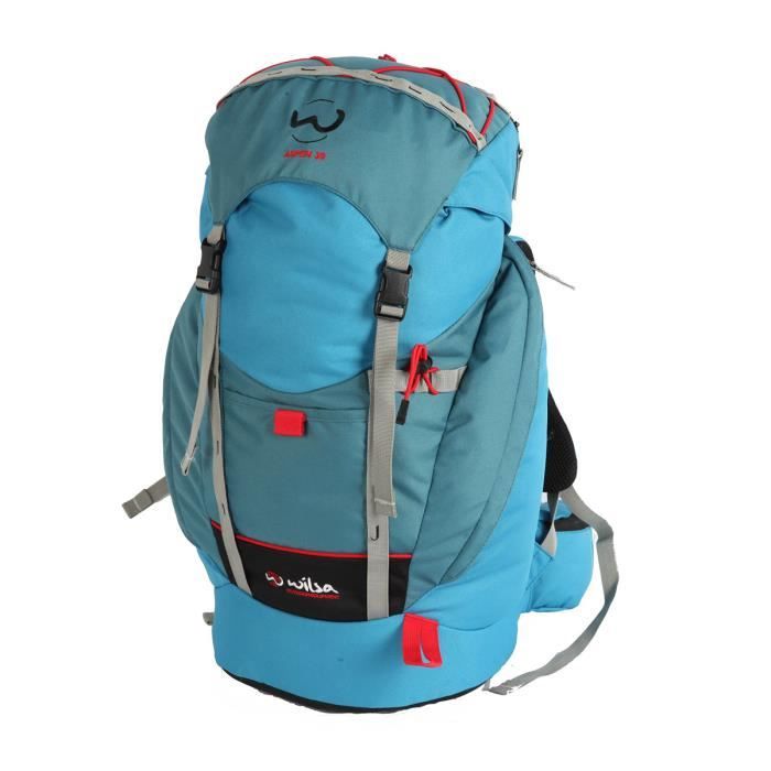 Sac à dos ASPEN 30 litres bleu Wilsa