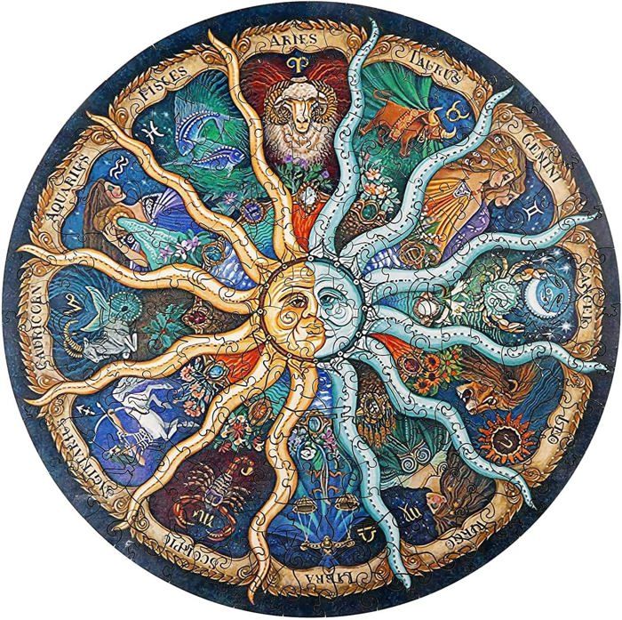 Puzzle En Bois En Forme De Chat - 135 Pièces, 24x22 Cm - Loisir Créatif Pour Adultes Et Enfants, Déco Salon